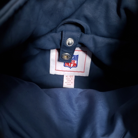 Vintage 2000s 2 In 1 reversible Seattle Seahawks jacket Sizs XL H1 - Picture 4 of 10